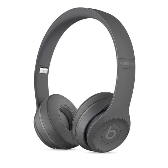 beats solo 3 wireless over ear headphone asphalt gray