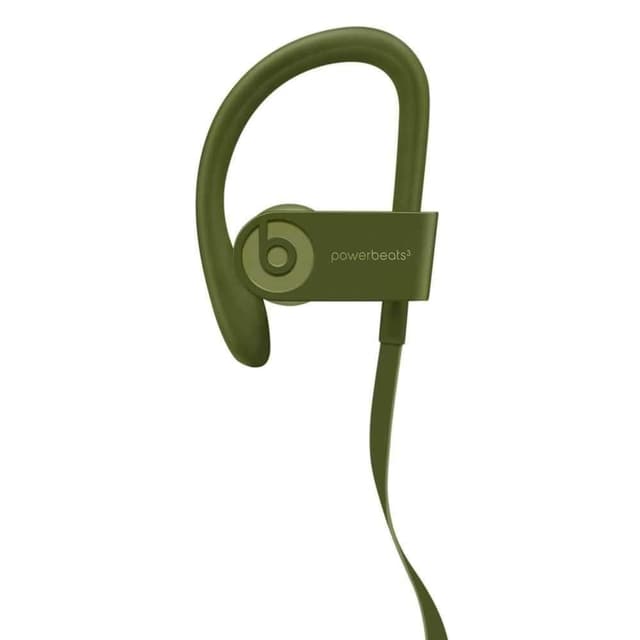 beats powerbeats 3 wireless in ear stereo headphones turf green