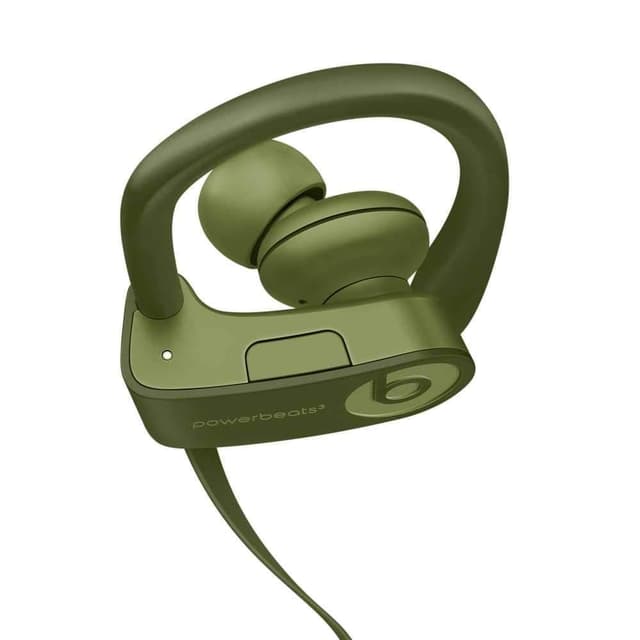 beats powerbeats 3 wireless in ear stereo headphones turf green