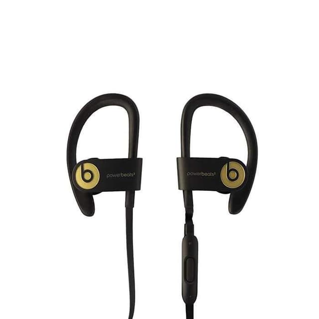 beats powerbeats 3 wireless in ear stereo headphones trophy gold