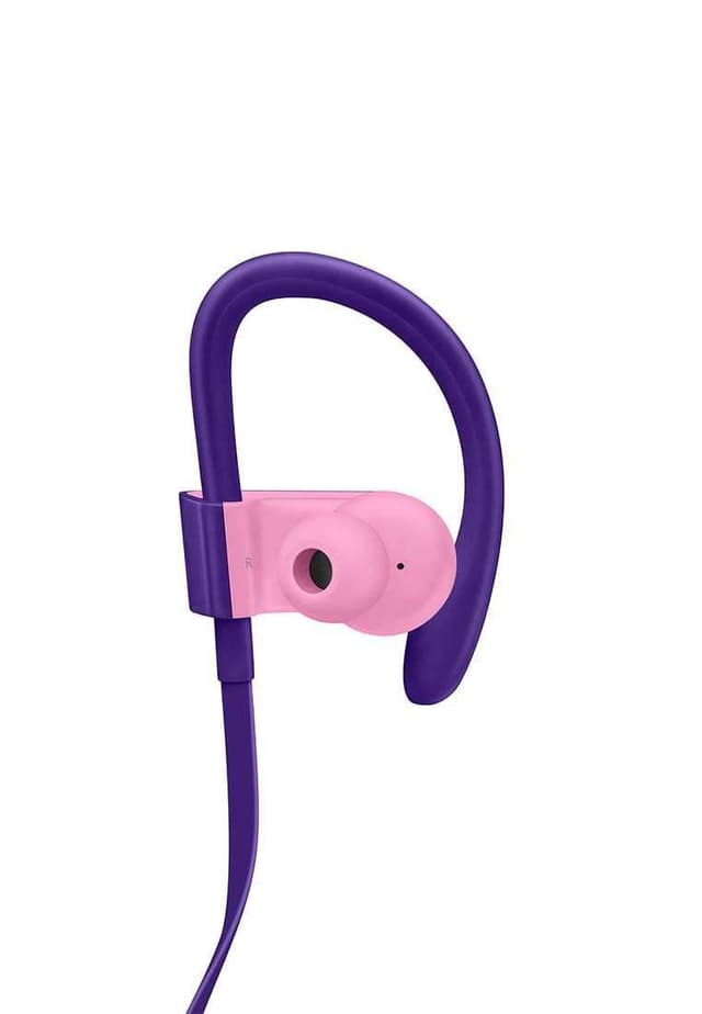 beats powerbeats 3 wireless in ear stereo headphones pop violet