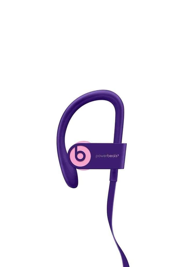 beats powerbeats 3 wireless in ear stereo headphones pop violet