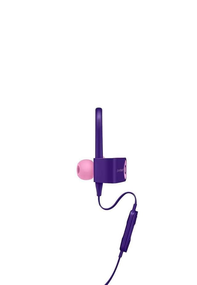 beats powerbeats 3 wireless in ear stereo headphones pop violet
