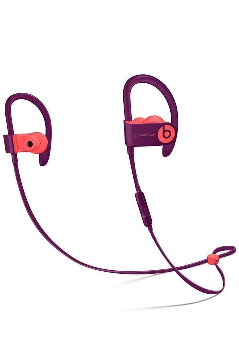 beats powerbeats 3 wireless in ear stereo headphones pop magenta