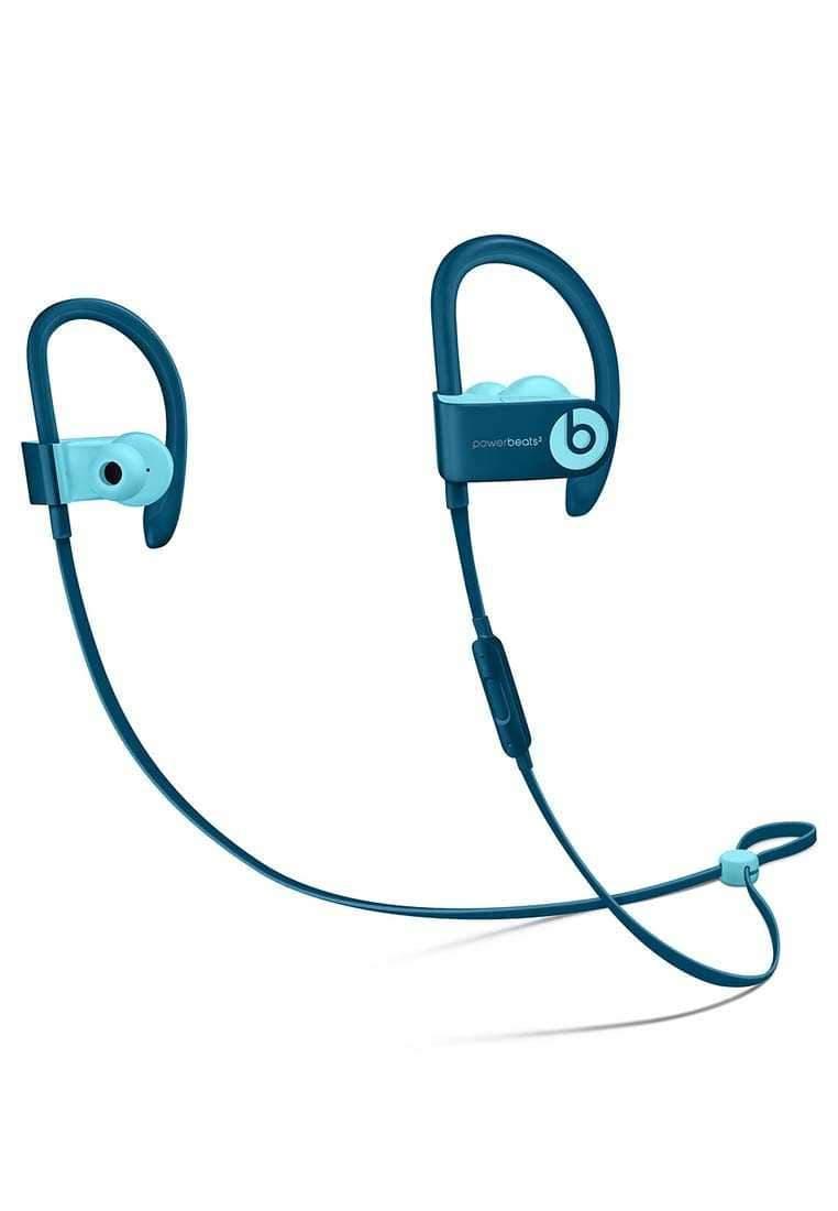 beats powerbeats 3 wireless in ear stereo headphones pop blue
