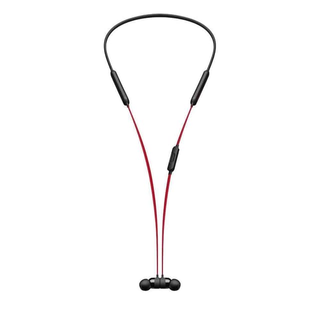 beats x wireless earphones black red