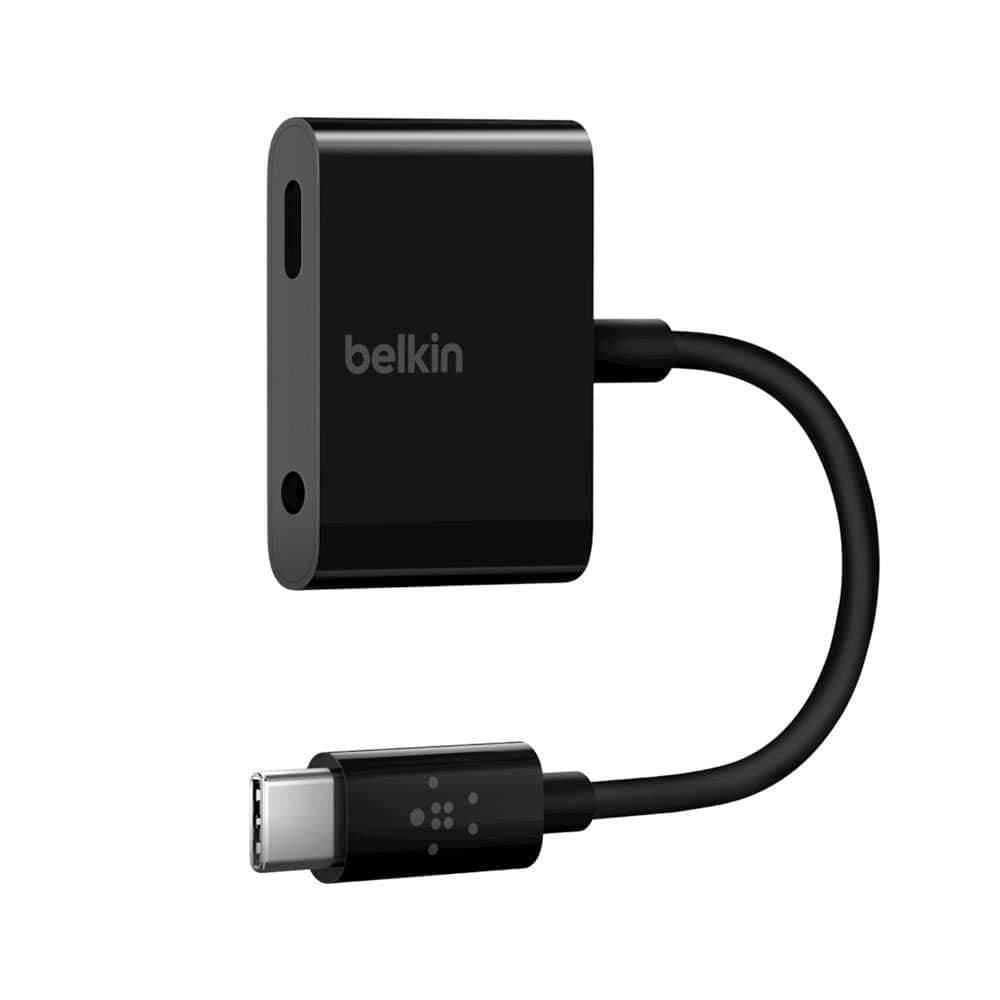 Belkin 3.5mm Audio + Usb-C Charge Adapter