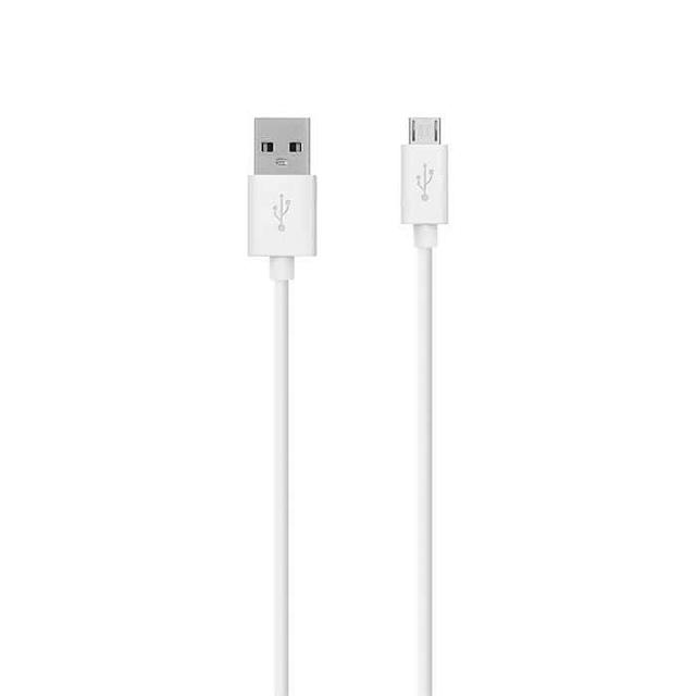 Belkin Micro To Usb 2m Cable - White - SW1hZ2U6Mzc1NzY=