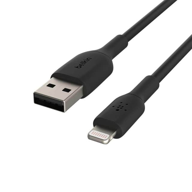 كابل Boost Charge Lightning to USB-A Cable 1m Belkin - أسود