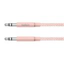 وصلة (كيبل) أواكس AUX لون ذهبي وردي BELKIN - MIXIT Metallic AUX Cable - Rose Gold - SW1hZ2U6MzE3OTU=