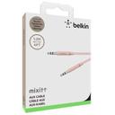 وصلة (كيبل) أواكس AUX لون ذهبي وردي BELKIN - MIXIT Metallic AUX Cable - Rose Gold - SW1hZ2U6MzE3OTY=