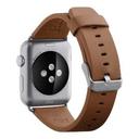 belkin apple watch strap for 42 mm series 1 2 3 genuine italian leather tan - SW1hZ2U6MzM5MzE=