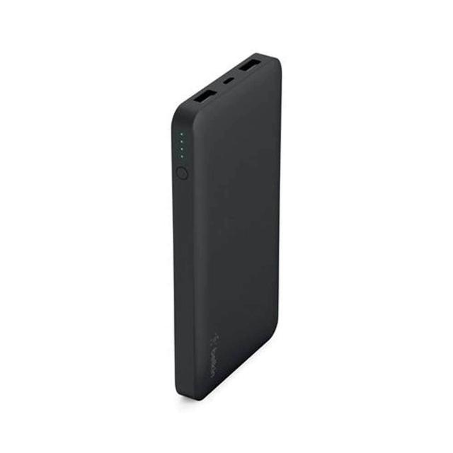 Belkin Power Pocket 10000mah With 2 Usb Ports - Black - SW1hZ2U6Mzk3NzM=