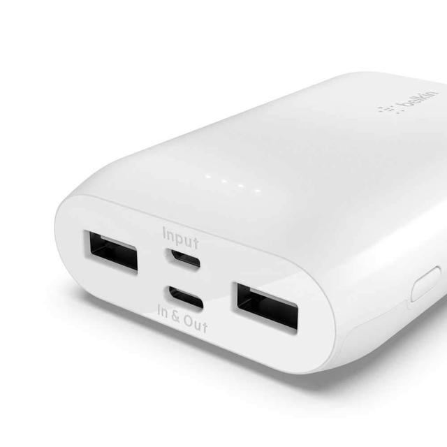 Belkin 10000mah Multi-Port Power Bank 15w - White - SW1hZ2U6NTA0NjI=