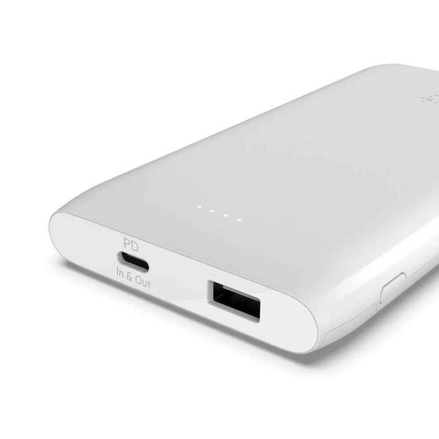 Belkin 10000mah Power Bank 18w Pd Usbc - White - SW1hZ2U6NjE2OTU=