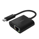 belkin usb c to gigabit ethernet 60w pd black