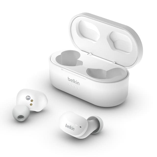 سماعة Belkin - SOUNDFORM True Wireless Earbuds - أبيض