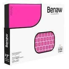 benaw glow in dark hardcase new macbook pro 13 3 magenta - SW1hZ2U6MzE3MzU=