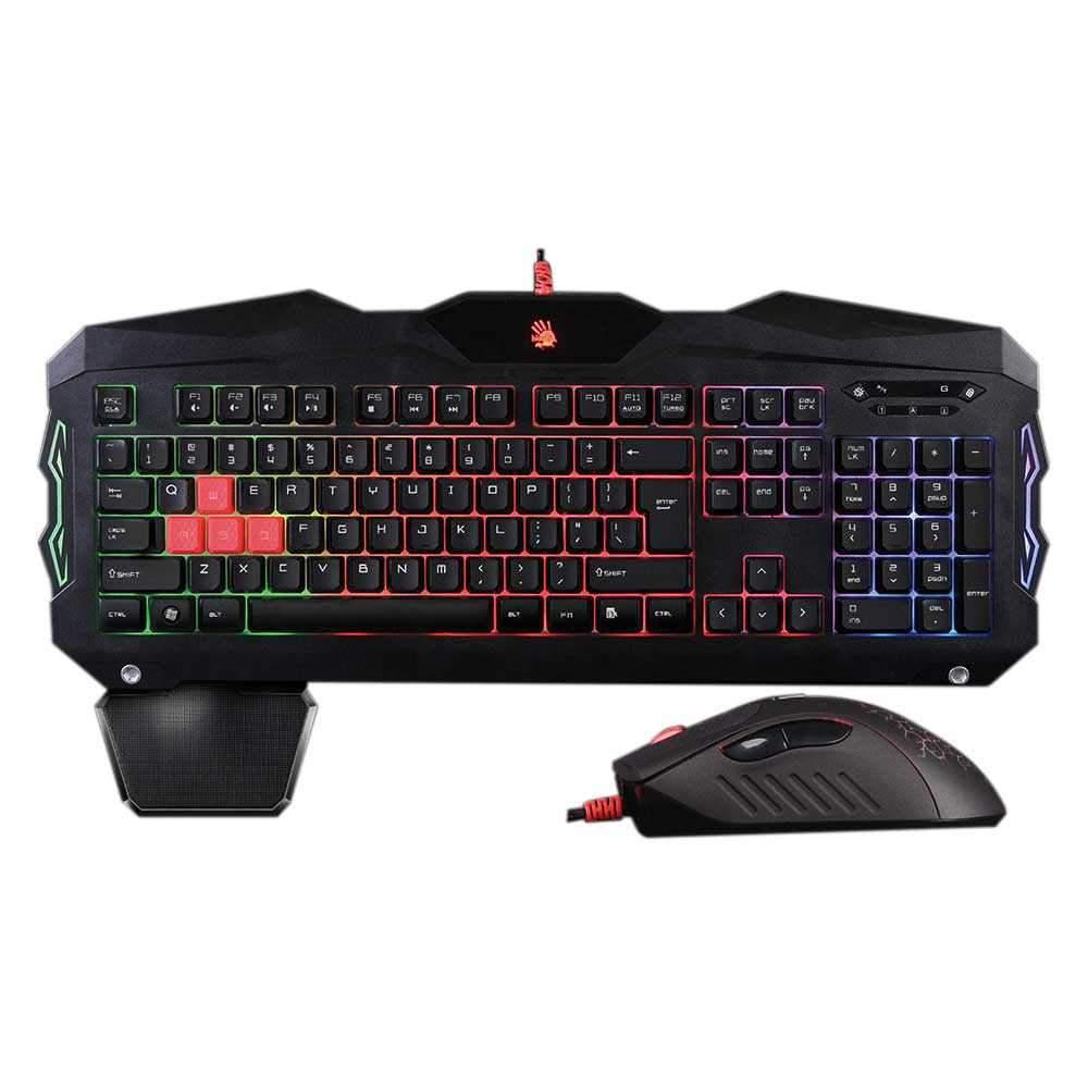 bloody b2100 double secured water resistant gaming keyboard