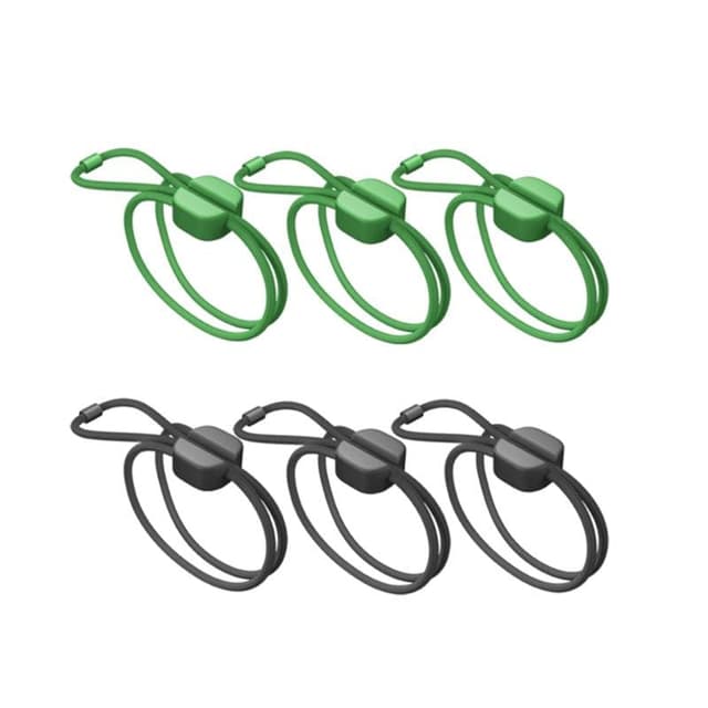 حبل ربط متعدد الاستخدامات BLUELOUNGE - Pixi Multi-Purpose Ties Medium - أسود / أخضر