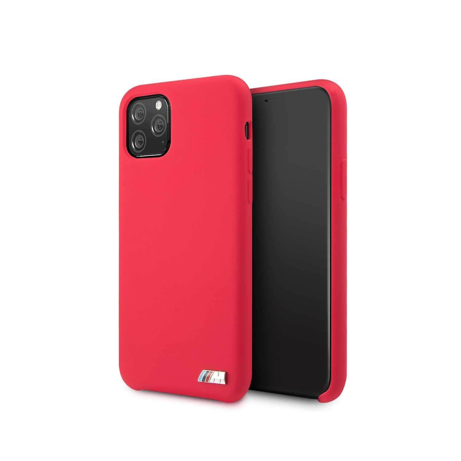 bmw silicone case with m logo iphone 11 pro max red