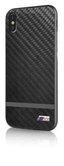 bmw real carbon fiber tpu hybrid case for iphone x gun metal