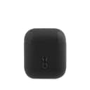كفر BMW - Signature Collection PC Leather Case with Metal Logo for Airpods 1 / 2  - أسود