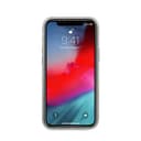 كفر BMW PC/TPU Shiny Hard Case Blue Horizontal Line and Printed Logo for iPhone 12 Mini (5.4") - White