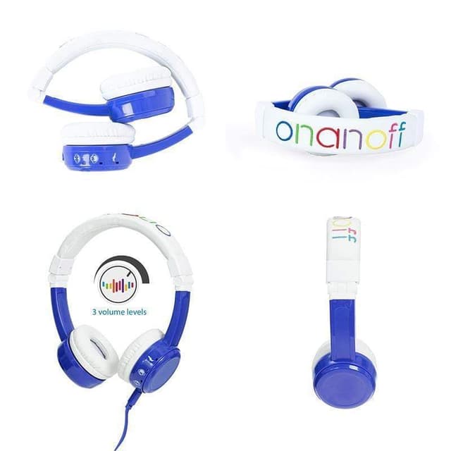 buddyphones inflight headphones blue 1