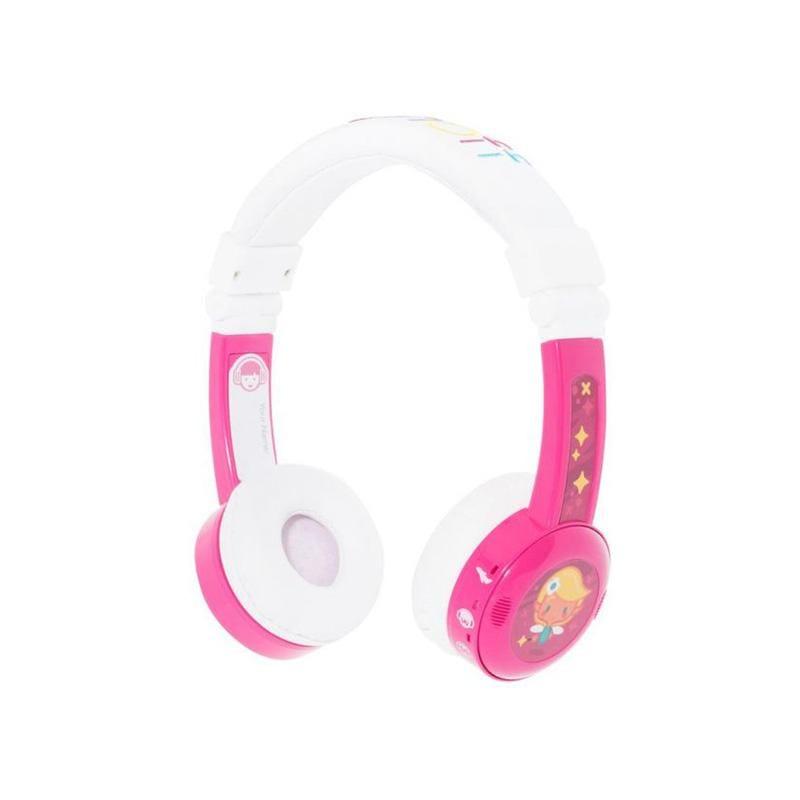 buddyphones inflight headphones pink
