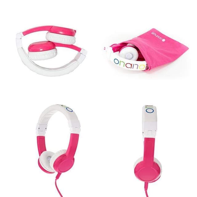 Order buddyphones explore foldable headphones with mic pink Now