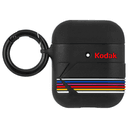 Case-Mate case mate kodak airpod matte black shiny black logo - SW1hZ2U6NTYzMzk=