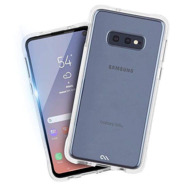 Case-Mate case mate tough protection pack samsung galaxy s10e clear case glass screen protector clear - SW1hZ2U6NTY0NjI=