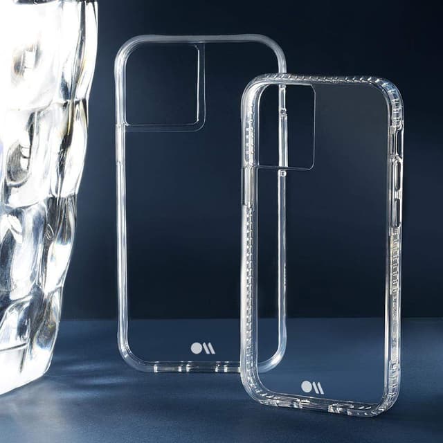 Case-Mate case mate tough plus case for apple iphone 12 mini 15 ft drop protection w micropel anti microbial layer 1 pc construction see through design wireless charging compatible clear