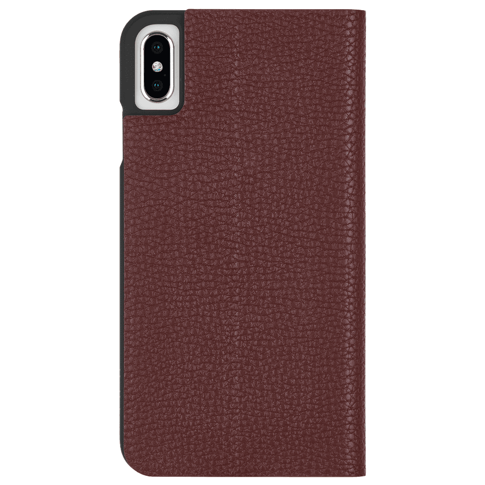 Case-Mate case mate barely there for iphone xr folio brown