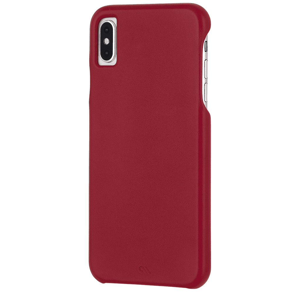 Case-Mate case mate barely there leather for iphone xs max cardinal