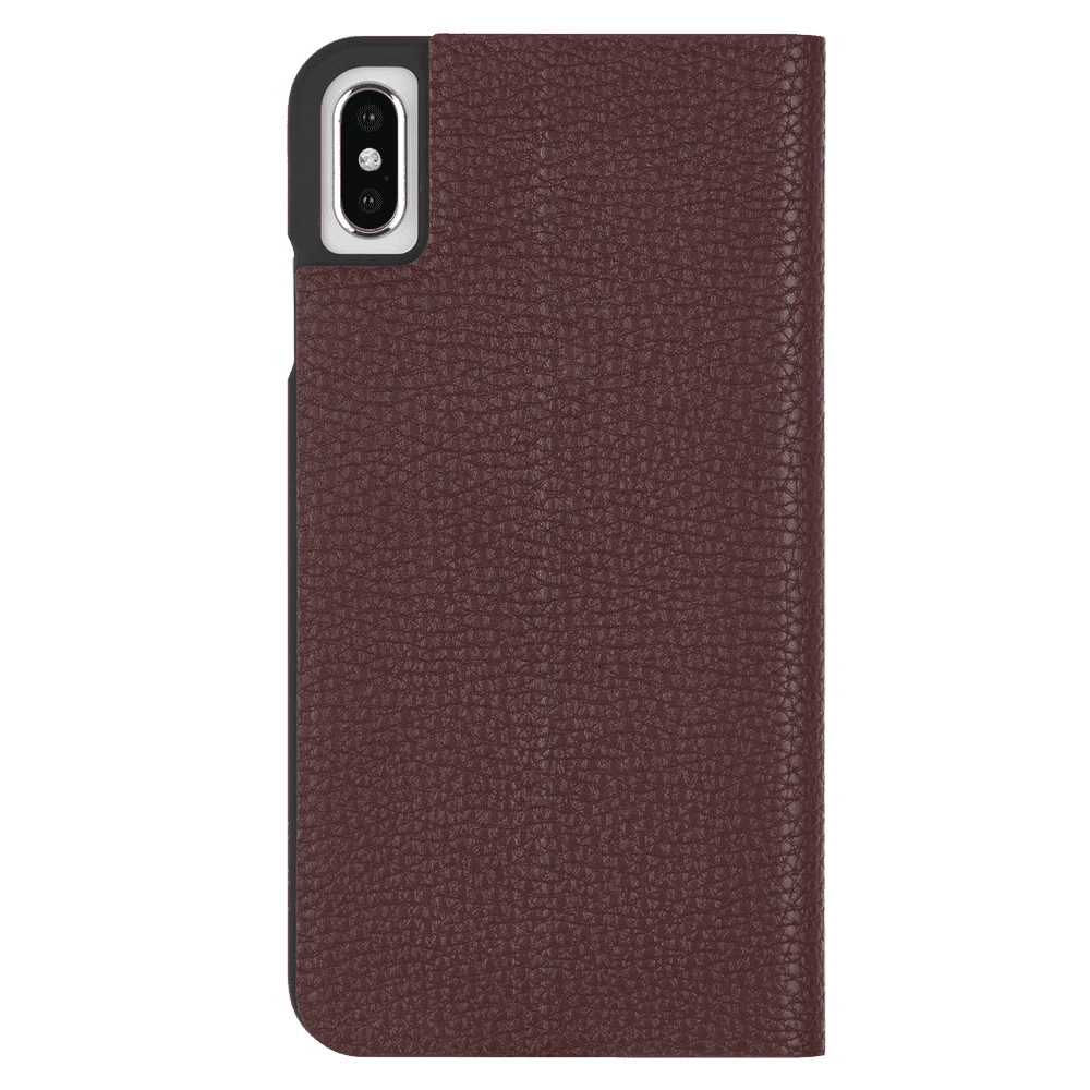 Case-Mate case mate barely there for iphone xs x folio brown