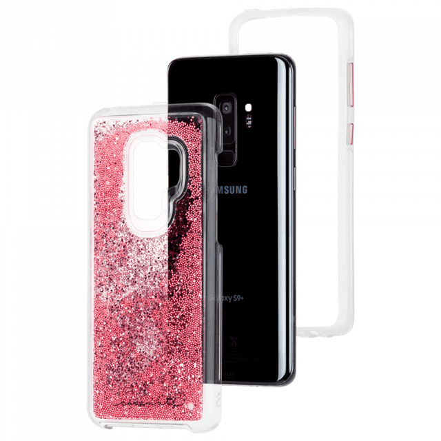كفر حماية سامسونج - ذهبي وردي CASE-MATE Samsung Galaxy S9 Plus Waterfall