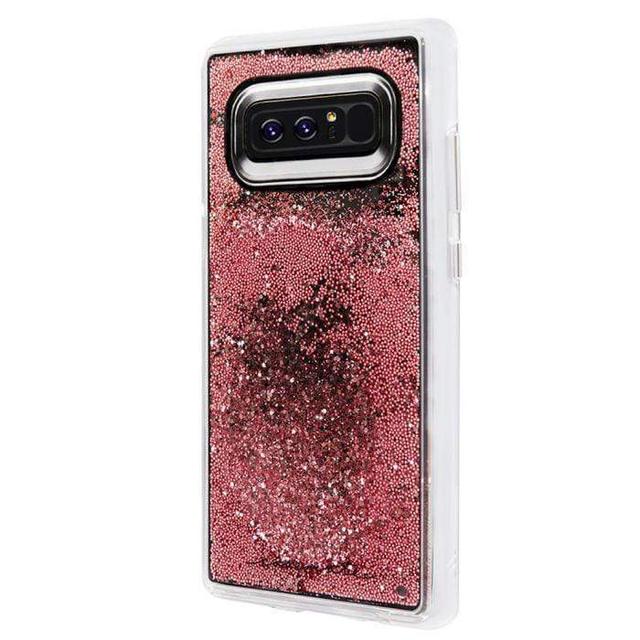 كفر سيلكون لامع لهاتف Samsung Galaxy Note 8 زهري Waterfall - CASE-MATE - SW1hZ2U6MzQ1OTk=