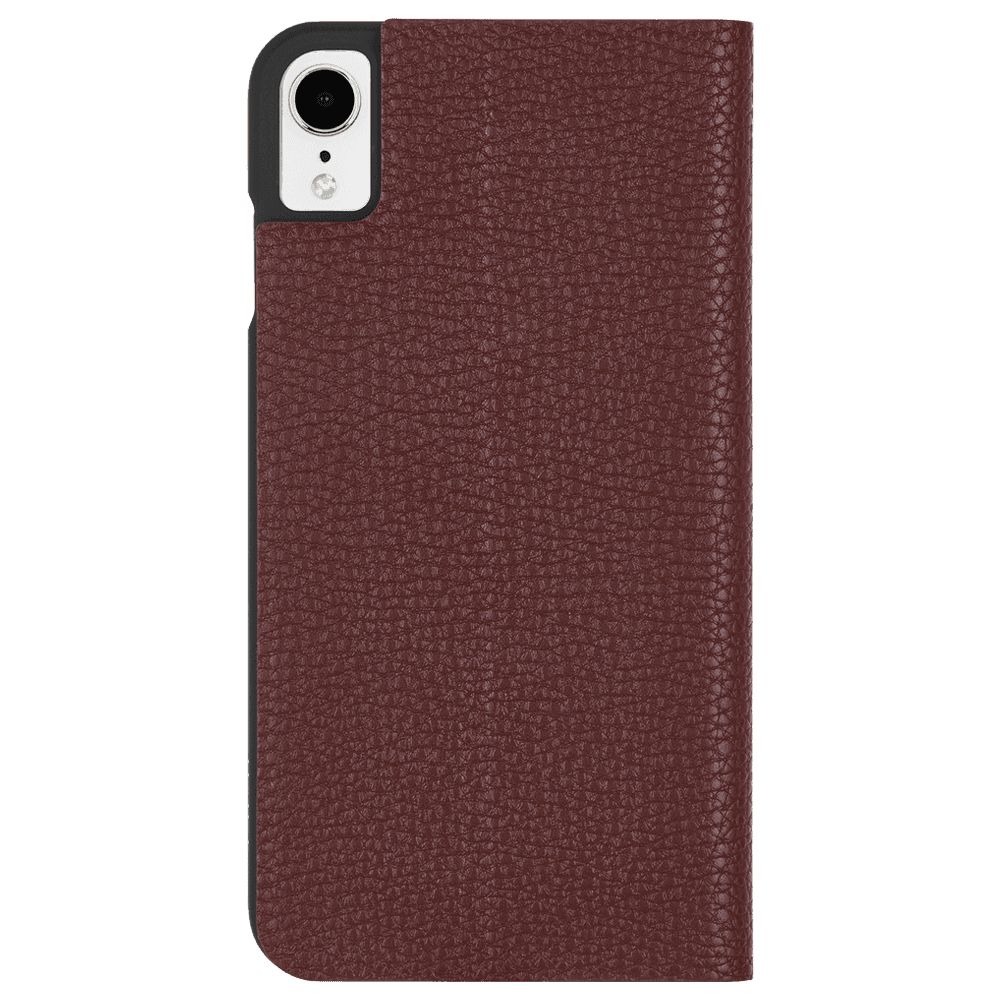 Case-Mate case mate folio for iphone xr brown