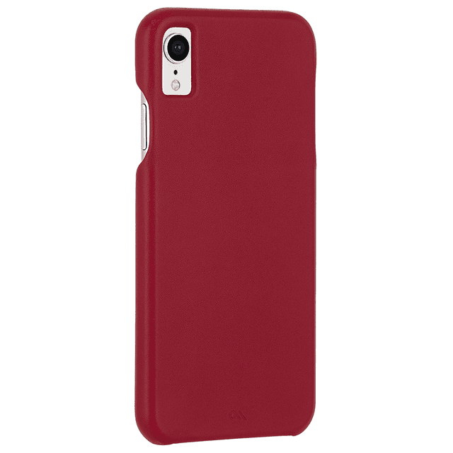Case-Mate case mate barely there leather for iphone xr cardinal - SW1hZ2U6MzI4MDY=