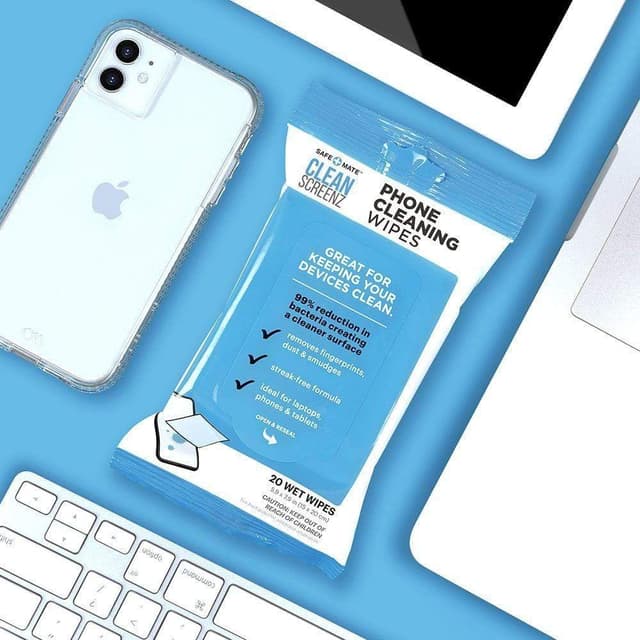 مناديل تنظيف Case-Mate - Clean Phone Wipes - 20 قطعة