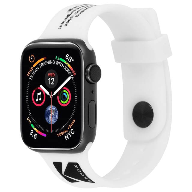 حزام ساعة Case-Mate - Kodak Apple Watch Band 42-44mm - أبيض