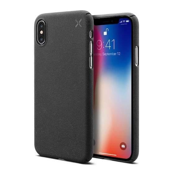 كفر سيلكون لهاتف iPhone XS/X رمادي Essential Snap Sanddust - CASETIFY