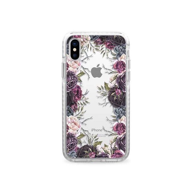 casetify iphone x impact case dark floral - SW1hZ2U6MzQ3MTQ=