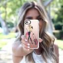 كفر ايفون 7 و8 بلاستيك مع رسمة على الخلفية تخص السفر بناتي من كيستيفاي CASETIFY Airplane Mode Case for iPhone 8 / 7