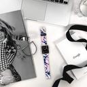 casetify apple watch band leather all series 42 mm aluminum gold frame 2