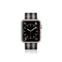 casetify apple watch band nylon fabric all series 38 mm black stripes - SW1hZ2U6MzQ2Nzc=