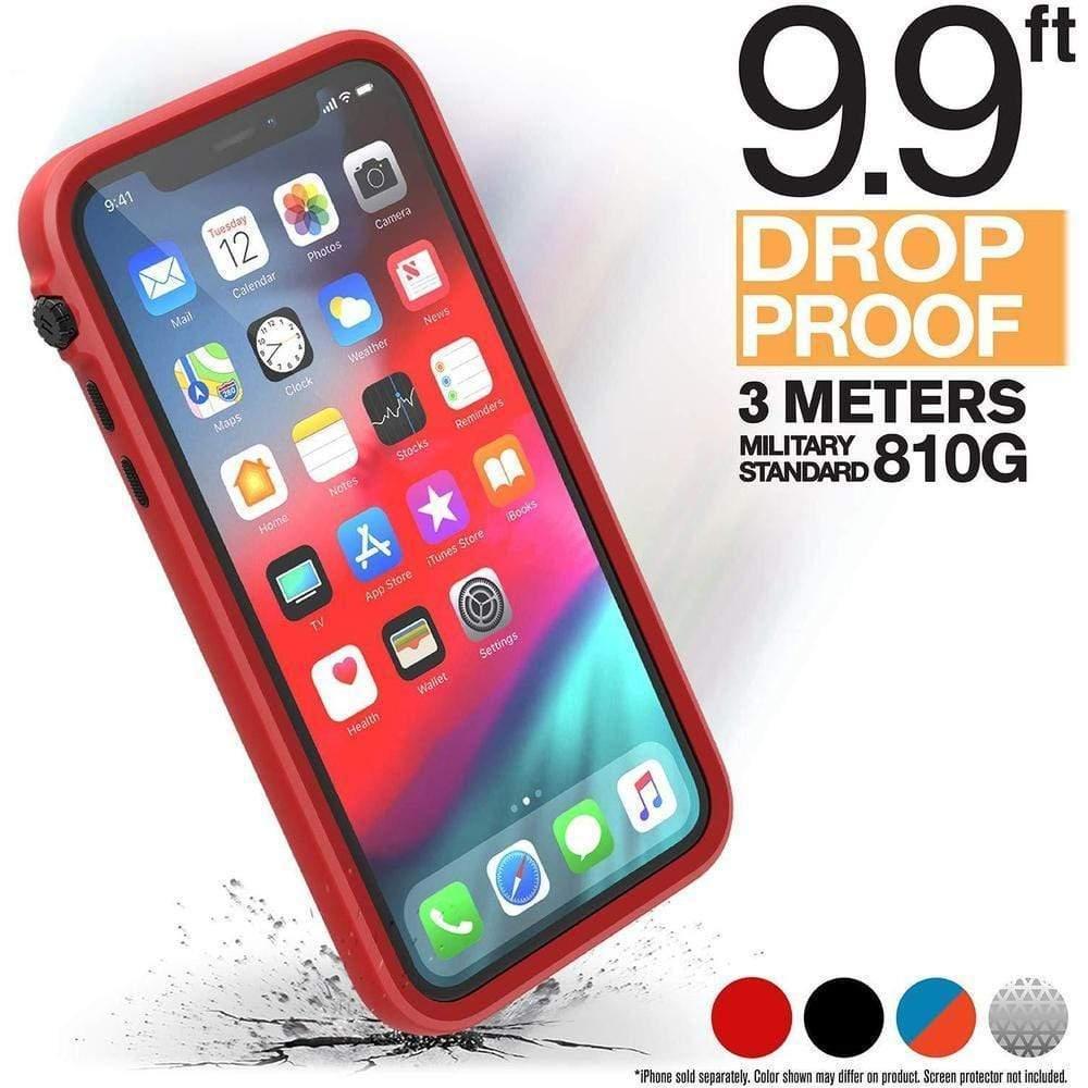 catalyst impact protection case for iphone 11 black red