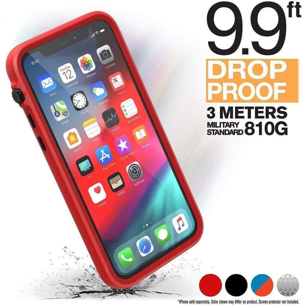 catalyst impact protection case for iphone 11 pro black red